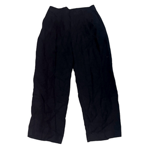 gap wide leg Black Pants with hook closure
